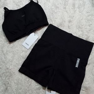 Gymshark,Shorts,and Sports Bra,